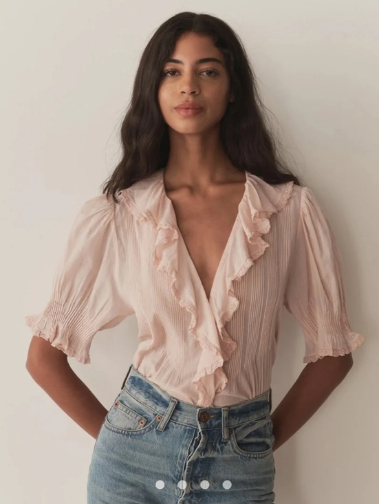 Doen Tops - Doen Henri Top Blush Size S
